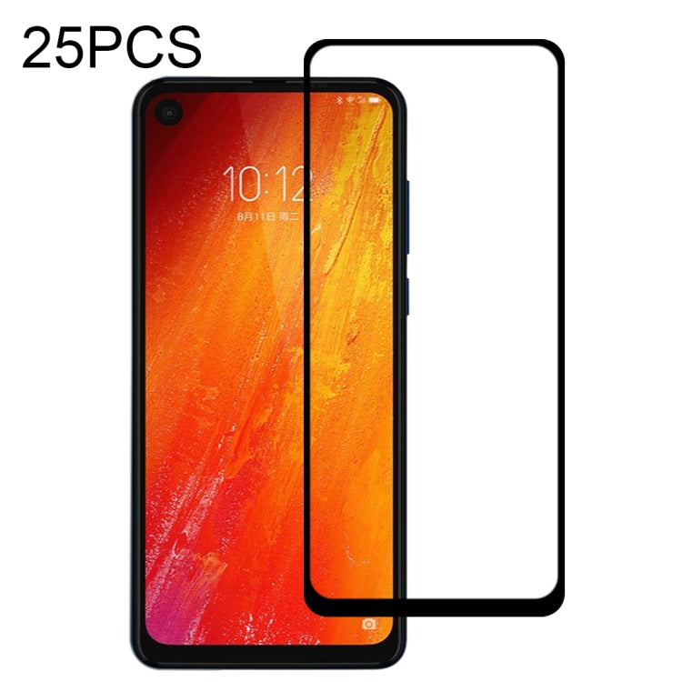 For Motorola Moto P50 25 PCS Full Glue Full Screen Tempered Glass Film