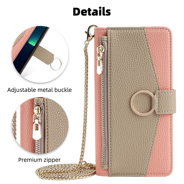 For Infinix Note 40 4G Crossbody Litchi Texture Leather Phone Case