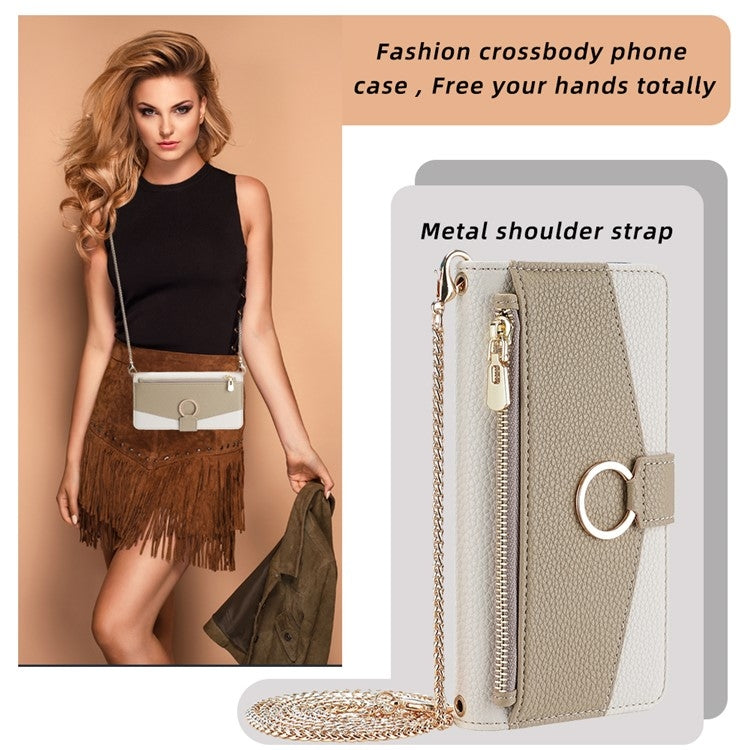 For Infinix Note 40 Pro 4G Crossbody Litchi Texture Leather Phone Case