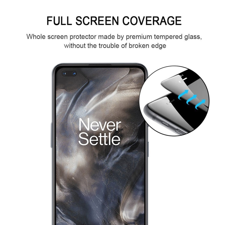 For OnePlus Nord 25 PCS Full Glue Full Screen Tempered Glass Film