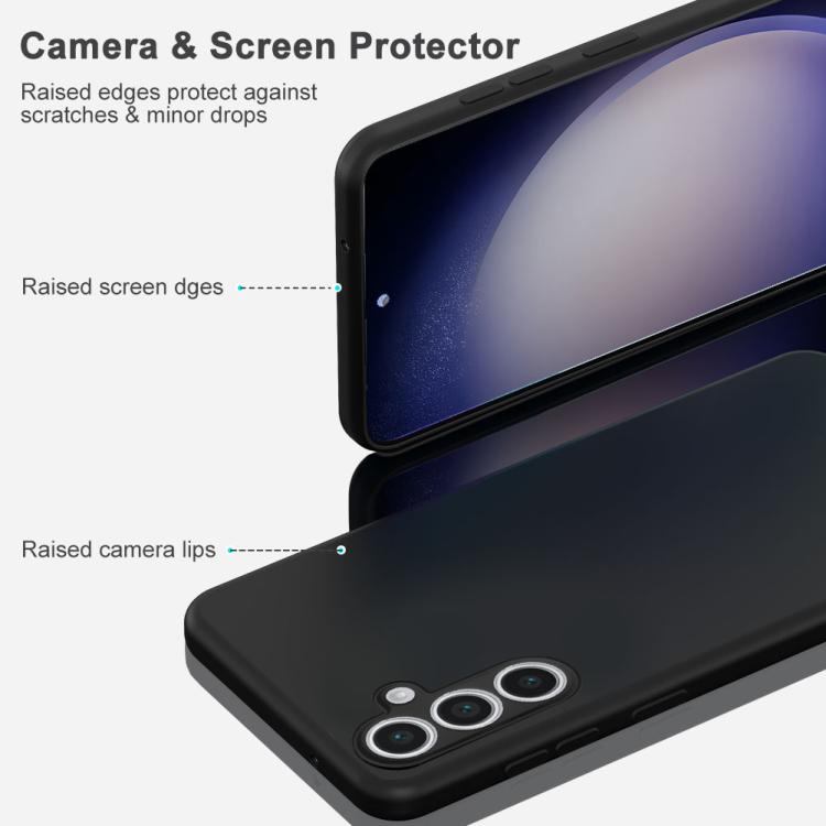 For Samsung Galaxy S25 5G MagSafe Magnetic Liquid Silicone Phone Case - Black