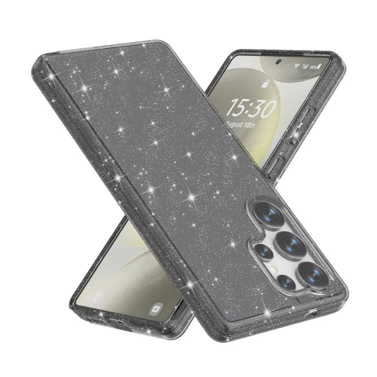 For Samsung Galaxy S25 Ultra 5G Shockproof Terminator Glitter Powder Phone Case