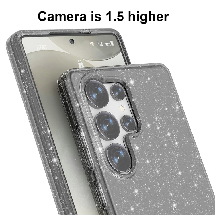 For Samsung Galaxy S25 Ultra 5G Shockproof Terminator Glitter Powder Phone Case