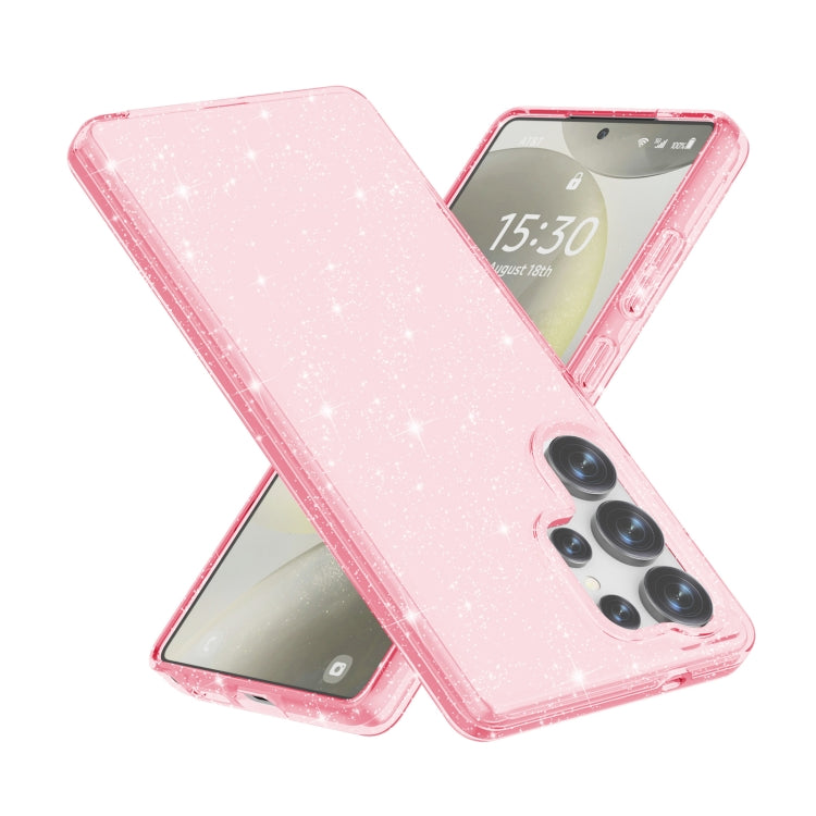 For Samsung Galaxy S25 Ultra 5G Shockproof Terminator Glitter Powder Phone Case