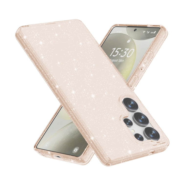 For Samsung Galaxy S25 Ultra 5G Shockproof Terminator Glitter Powder Phone Case