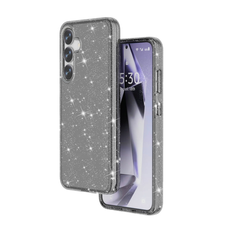 For Samsung Galaxy S25+ 5G Shockproof Terminator Glitter Powder Phone Case