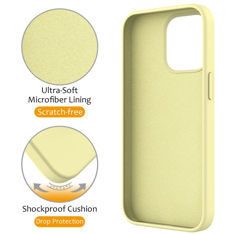 For iPhone 16 Pro Liquid Silicone MagSafe Magnetic Phone Case with Ring Holder