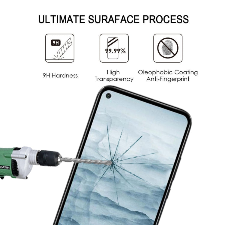 For Huawei Mate 30 Lite 25 PCS Full Glue Full Screen Tempered Glass Film