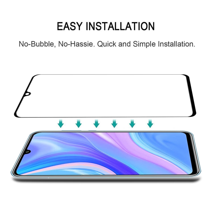 For Huawei P Smart S 25 PCS Full Glue Full Screen Tempered Glass Film