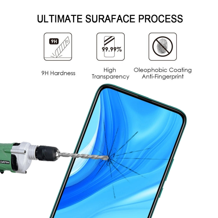 For Huawei Enjoy 10 Plus 25 PCS Full Glue Full Screen Tempered Glass Film
