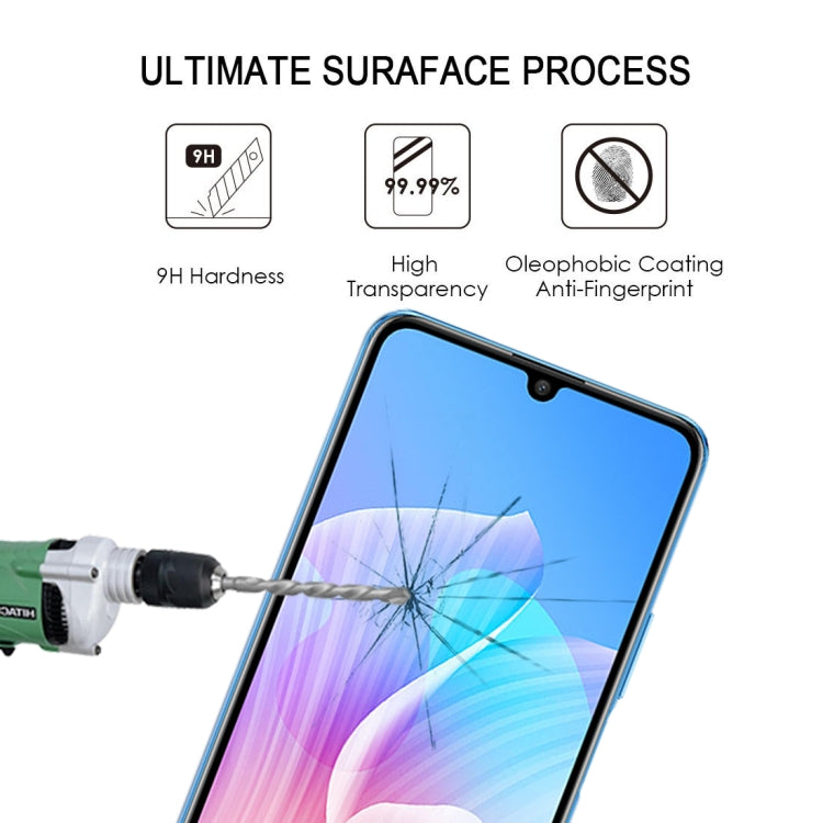 For Huawei Enjoy Z 2020 25 PCS Full Glue Full Screen Tempered Glass Film