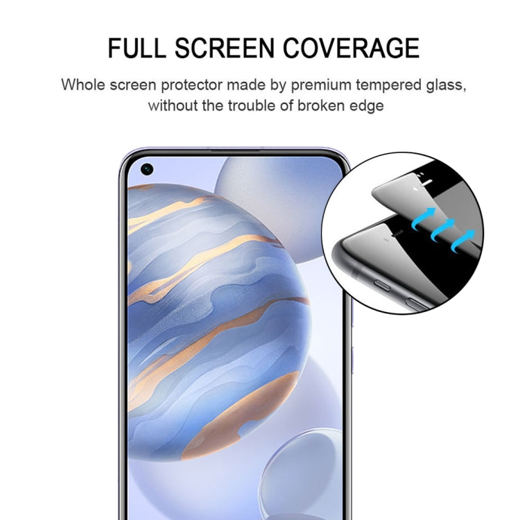 For Huawei Honor 30 25 PCS Full Glue Full Screen Tempered Glass Film