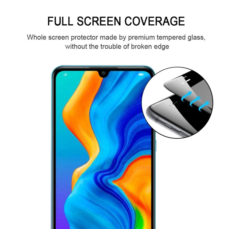 For Huawei Honor 30 Lite / Youth 25 PCS Full Glue Full Screen Tempered Glass Film