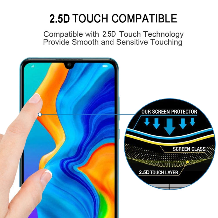 For Huawei Honor 30 Lite / Youth 25 PCS Full Glue Full Screen Tempered Glass Film