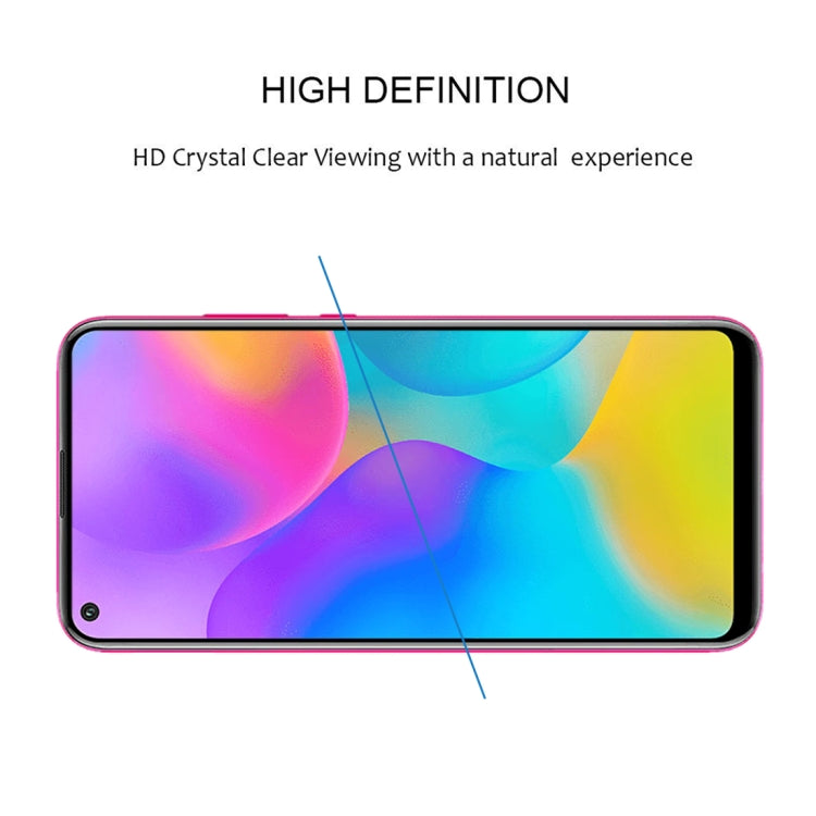 For Huawei Honor Play 3 25 PCS Full Glue Full Screen Tempered Glass Film