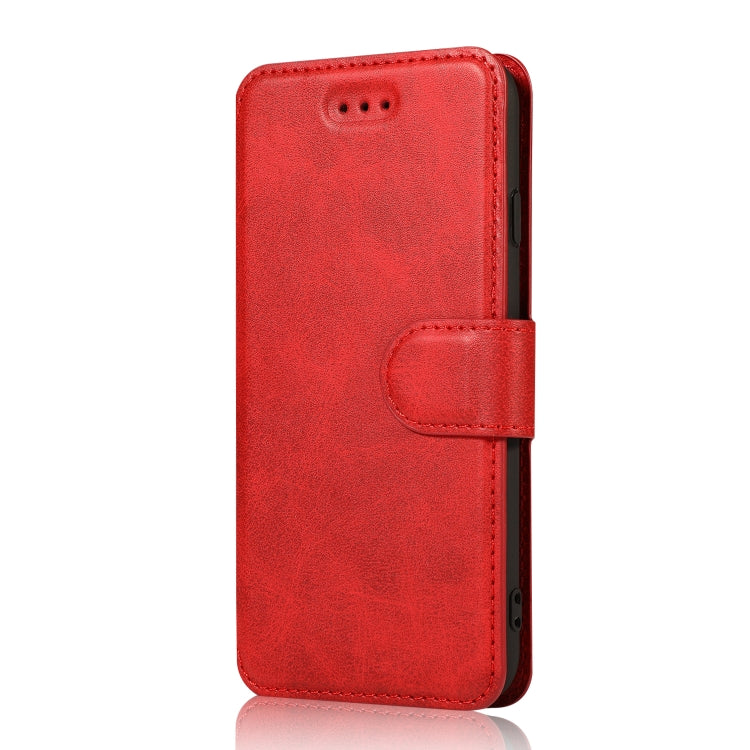For iPhone 7 / 8 Calf Texture Magnetic Buckle Horizontal Flip Leather Case with Holder & Card Slots & Wallet & Photo Frame