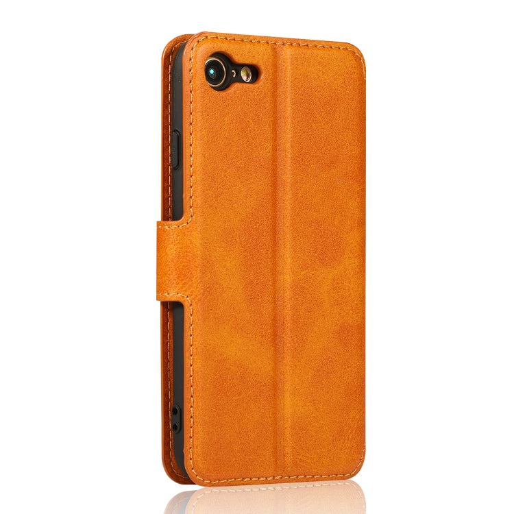 For iPhone 7 / 8 Calf Texture Magnetic Buckle Horizontal Flip Leather Case with Holder & Card Slots & Wallet & Photo Frame