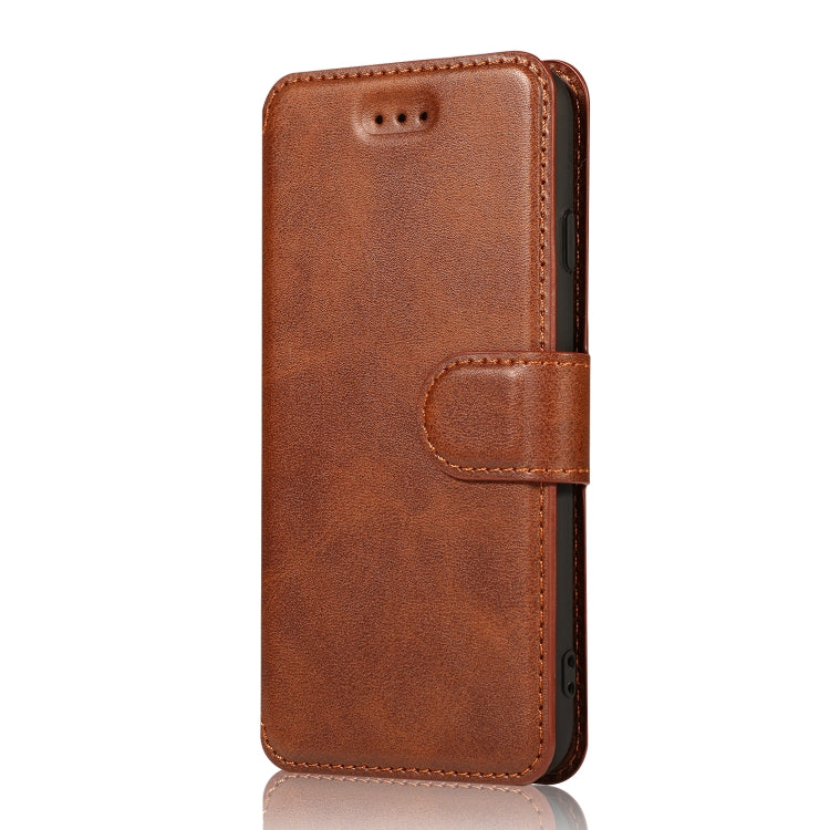 For iPhone 7 / 8 Calf Texture Magnetic Buckle Horizontal Flip Leather Case with Holder & Card Slots & Wallet & Photo Frame