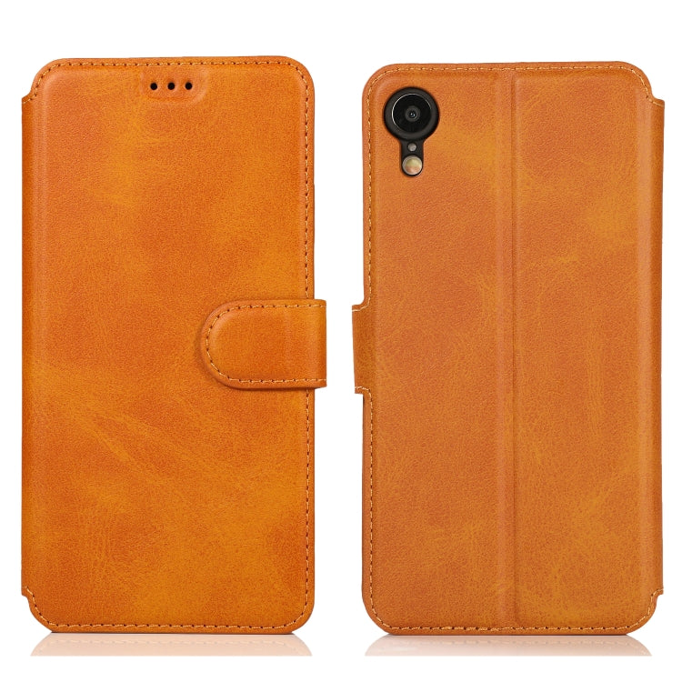 For iPhone XR Calf Texture Magnetic Buckle Horizontal Flip Leather Case with Holder & Card Slots & Wallet & Photo Frame