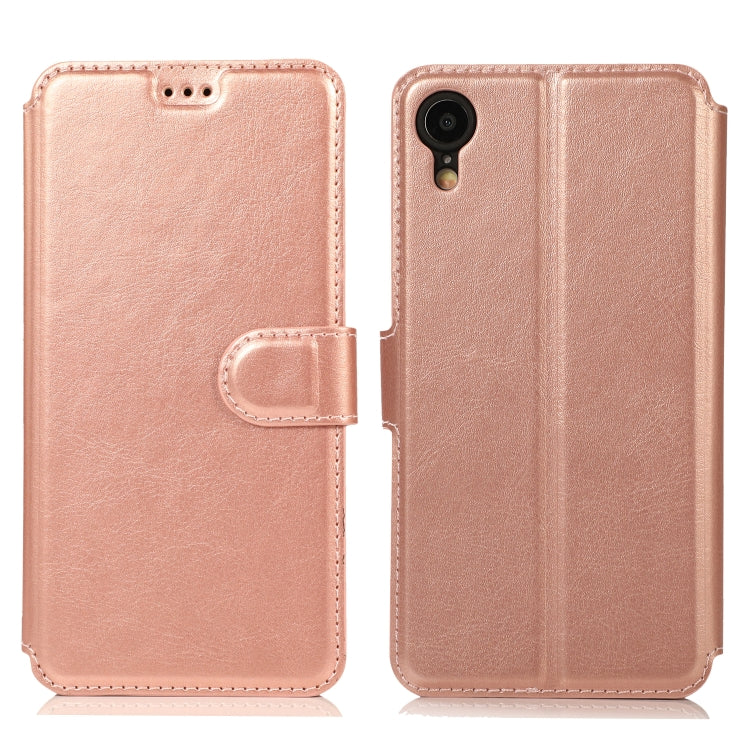 For iPhone XR Calf Texture Magnetic Buckle Horizontal Flip Leather Case with Holder & Card Slots & Wallet & Photo Frame