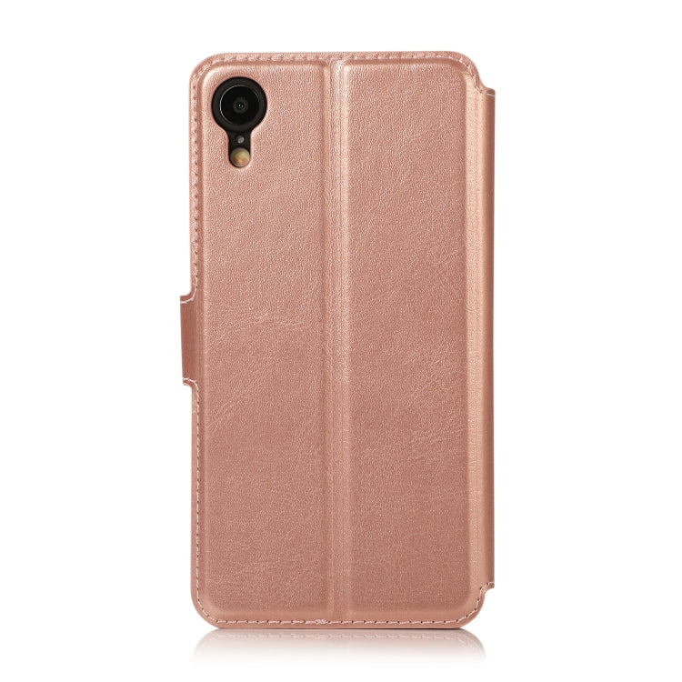 For iPhone XR Calf Texture Magnetic Buckle Horizontal Flip Leather Case with Holder & Card Slots & Wallet & Photo Frame