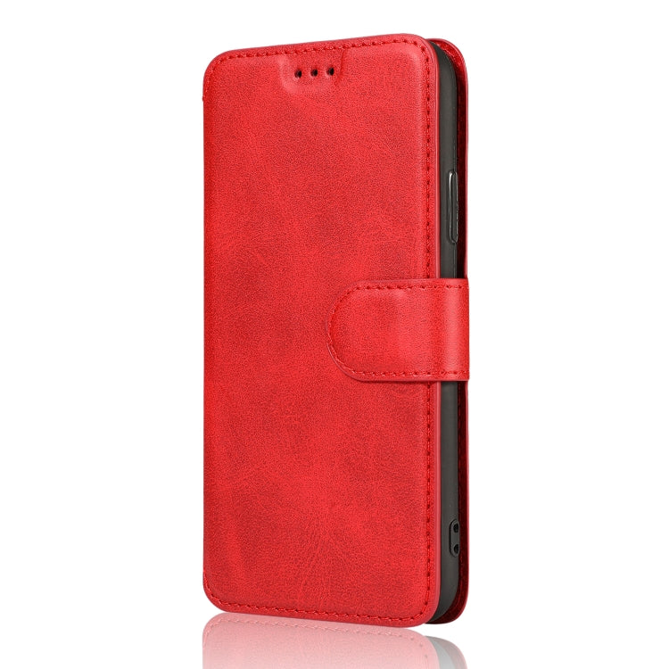 For iPhone XS Max Calf Texture Magnetic Buckle Horizontal Flip Leather Case with Holder & Card Slots & Wallet & Photo Frame