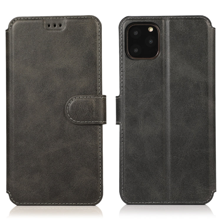 For iPhone 12 mini Calf Texture Magnetic Buckle Horizontal Flip Leather Case with Holder & Card Slots & Wallet & Photo Frame