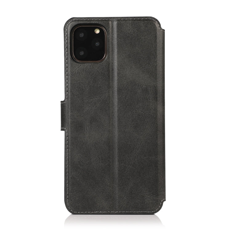 For iPhone 12 mini Calf Texture Magnetic Buckle Horizontal Flip Leather Case with Holder & Card Slots & Wallet & Photo Frame
