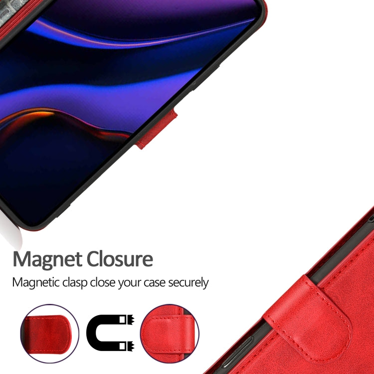 For iPhone 12 mini Calf Texture Magnetic Buckle Horizontal Flip Leather Case with Holder & Card Slots & Wallet & Photo Frame