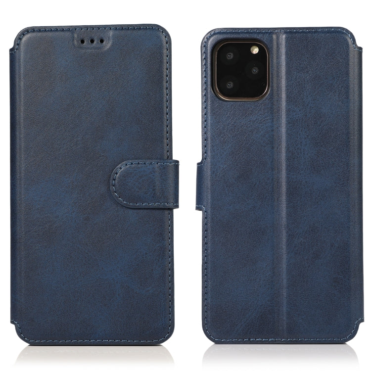 For iPhone 12 mini Calf Texture Magnetic Buckle Horizontal Flip Leather Case with Holder & Card Slots & Wallet & Photo Frame