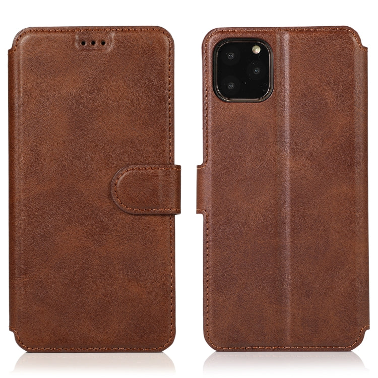 For iPhone 12 mini Calf Texture Magnetic Buckle Horizontal Flip Leather Case with Holder & Card Slots & Wallet & Photo Frame