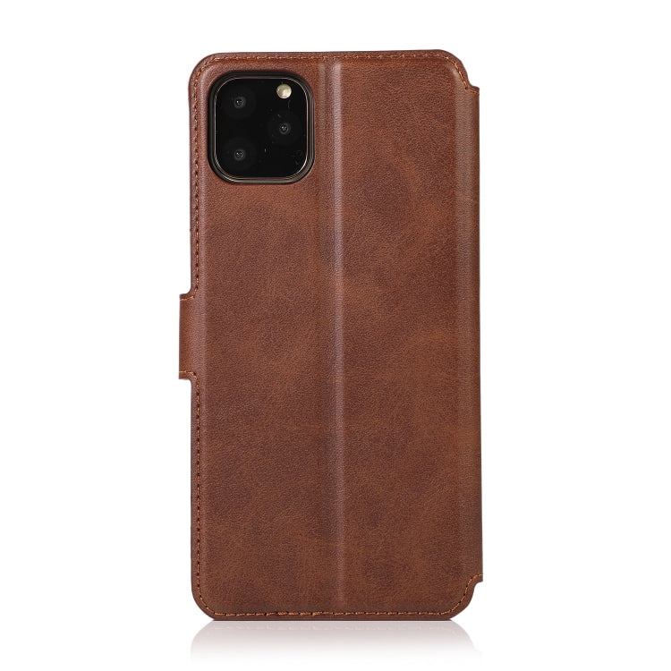 For iPhone 12 mini Calf Texture Magnetic Buckle Horizontal Flip Leather Case with Holder & Card Slots & Wallet & Photo Frame