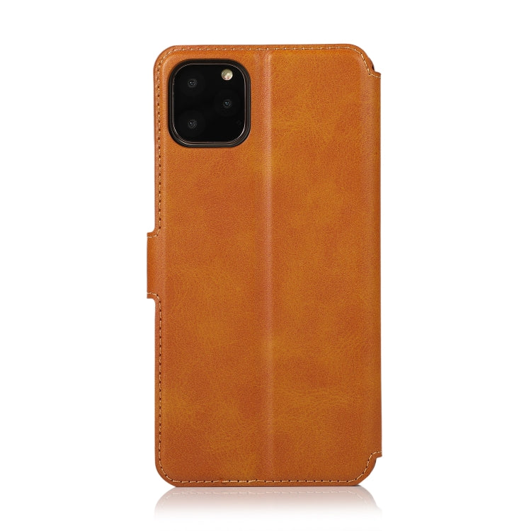 For iPhone 12 Pro Max Calf Texture Magnetic Buckle Horizontal Flip Leather Case with Holder & Card Slots & Wallet & Photo Frame