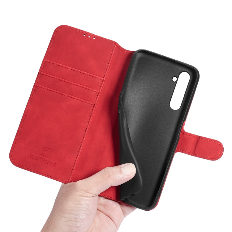 For OPPO Realme 6 Pro DG.MING Retro Oil Side Horizontal Flip Leather Case with Holder & Card Solt & Wallet