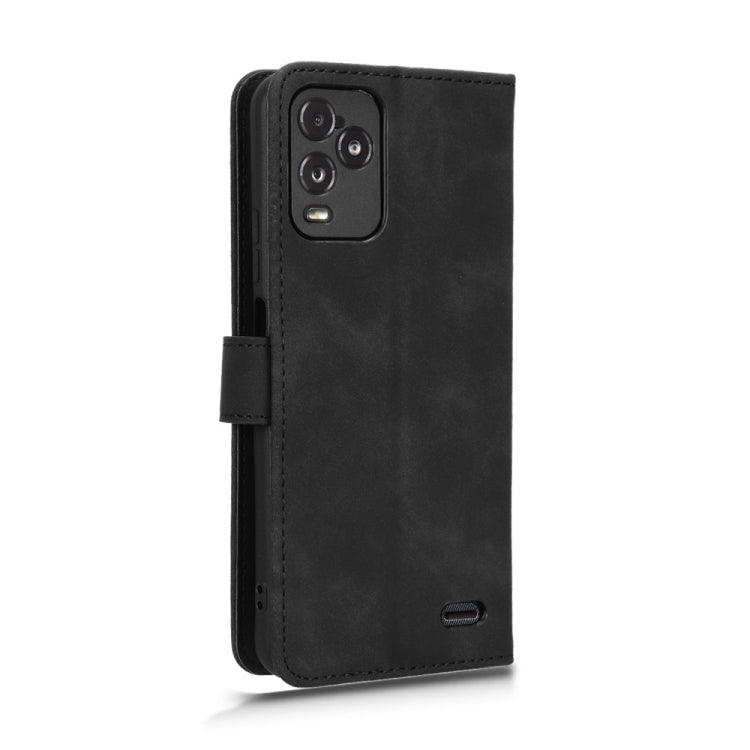 For BLU View 5 Pro Skin Feel Magnetic Flip Leather Phone Case