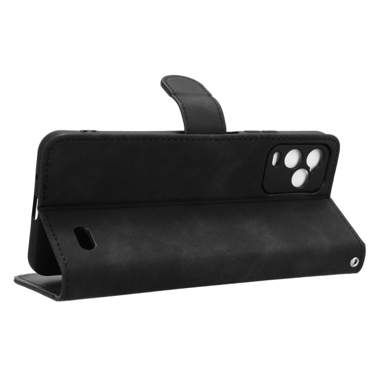 For BLU View 5 Pro Skin Feel Magnetic Flip Leather Phone Case