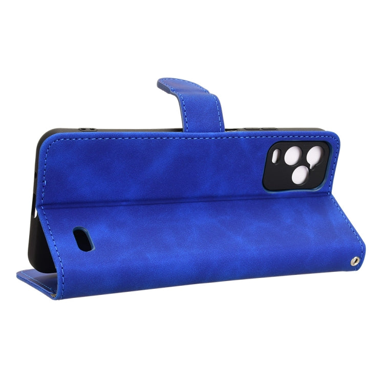 For BLU View 5 Pro Skin Feel Magnetic Flip Leather Phone Case