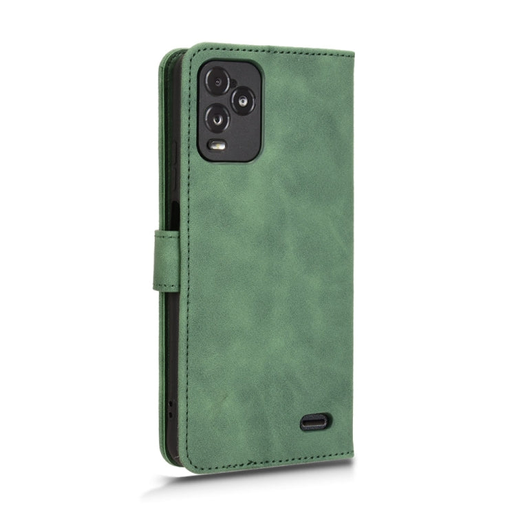 For BLU View 5 Pro Skin Feel Magnetic Flip Leather Phone Case