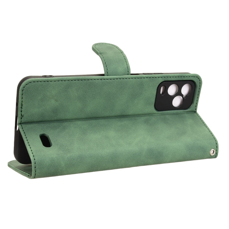 For BLU View 5 Pro Skin Feel Magnetic Flip Leather Phone Case