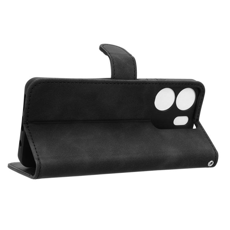 For BLU View 5 Skin Feel Magnetic Flip Leather Phone Case