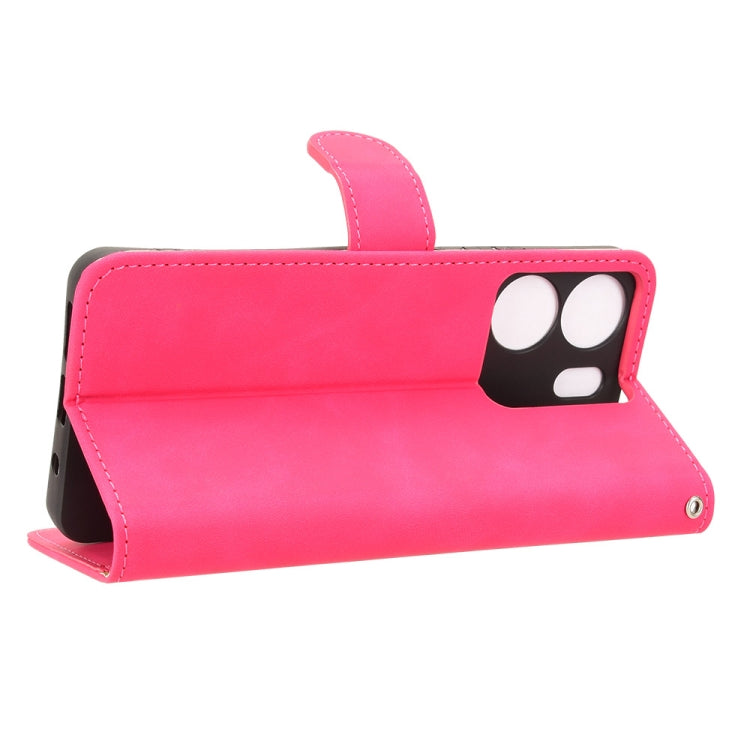 For BLU View 5 Skin Feel Magnetic Flip Leather Phone Case