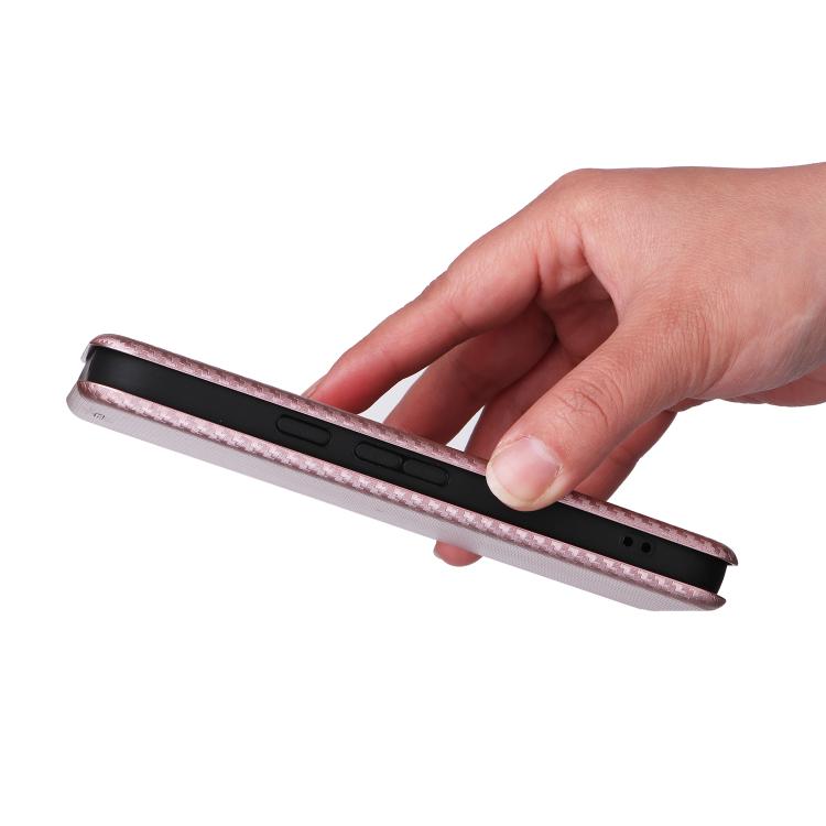 For Google Pixel 9a Carbon Fiber Texture Flip Leather Phone Case