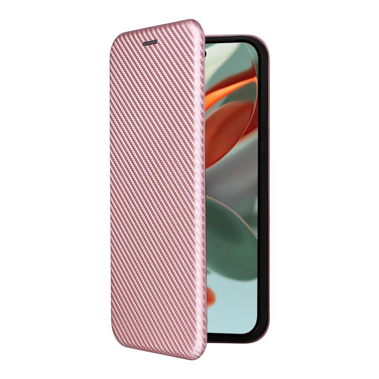 For Google Pixel 10 Pro XL 5G Global Carbon Fiber Texture Flip Leather Phone Case