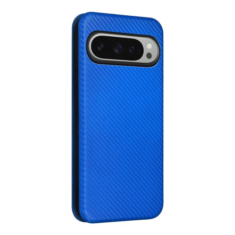 For Google Pixel 10 Pro XL 5G Global Carbon Fiber Texture Flip Leather Phone Case
