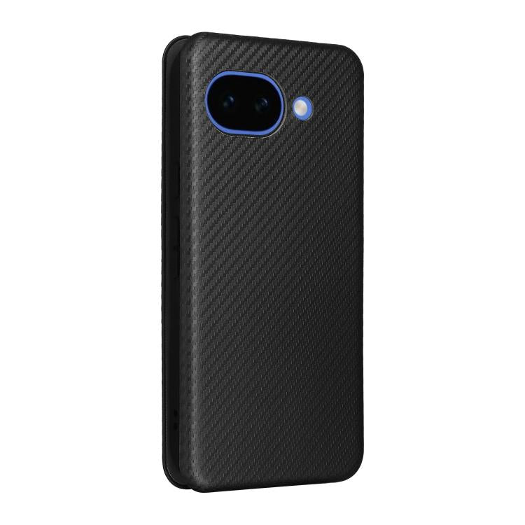 For Google Pixel 10a Carbon Fiber Texture Flip Leather Phone Case