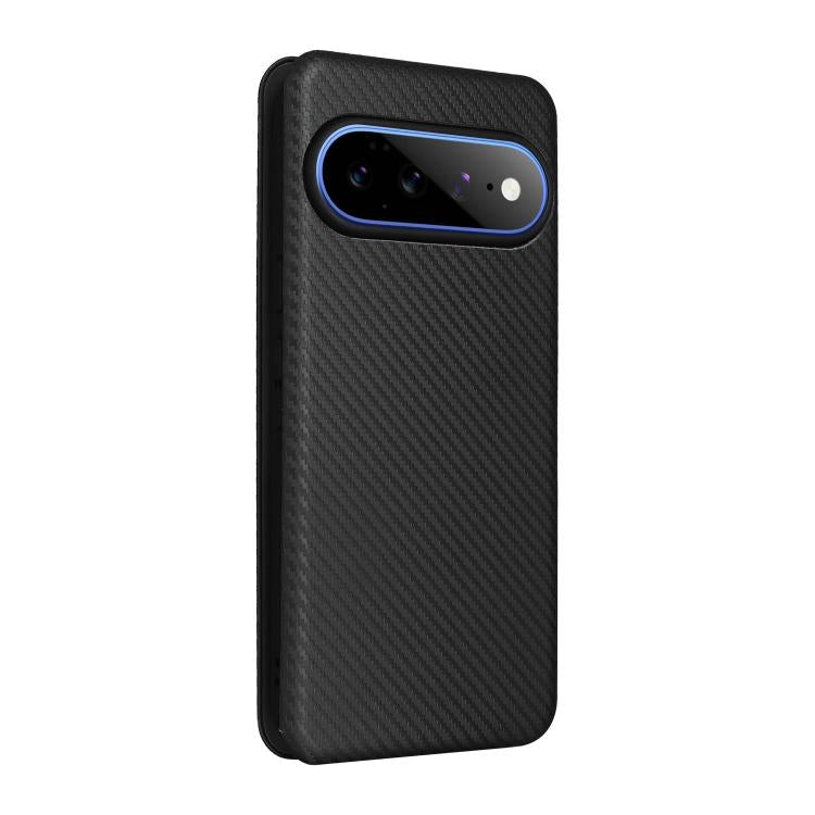 For Google Pixel 11 Pro / 11 Carbon Fiber Texture Flip Leather Phone Case