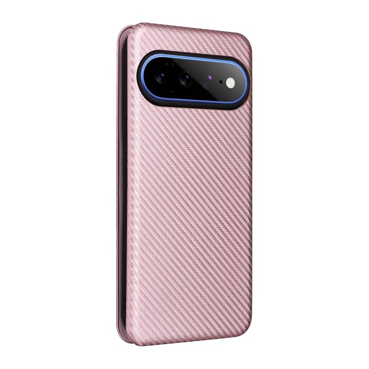 For Google Pixel 11 Pro XL Carbon Fiber Texture Flip Leather Phone Case