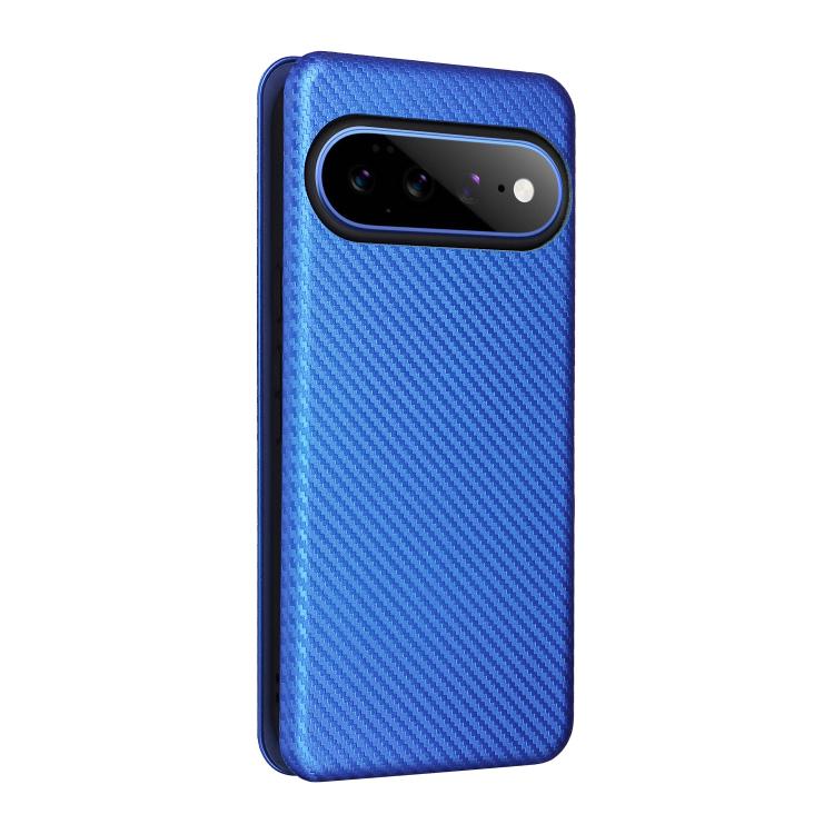 For Google Pixel 11 Pro XL Carbon Fiber Texture Flip Leather Phone Case