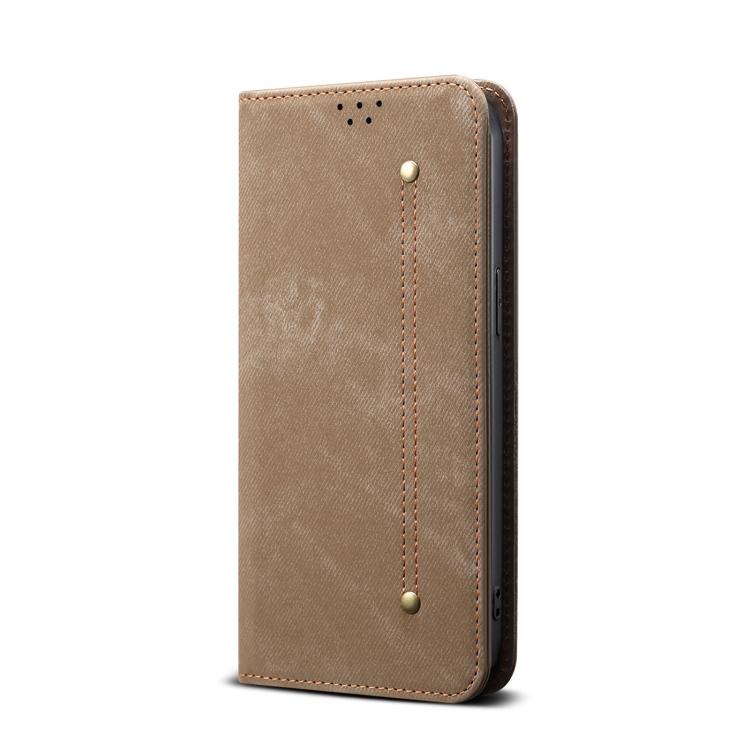 For Motorola Edge 60 Denim Texture Flip Leather Phone Case