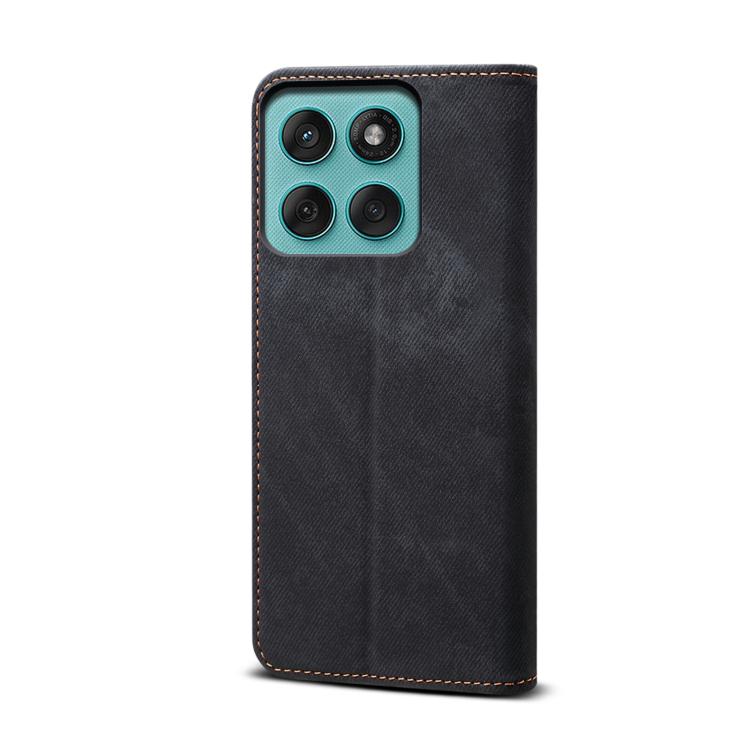 For Motorola Edge 60 Denim Texture Flip Leather Phone Case